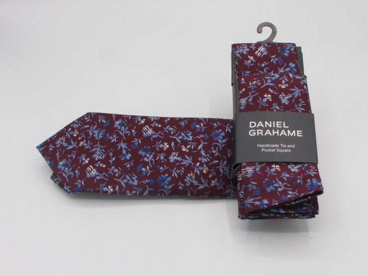 Daniel Grahame Tie & Pocket Square Set