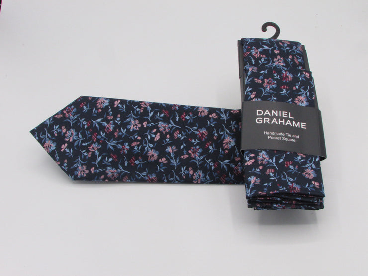 Daniel Grahame Tie & Pocket Square Set