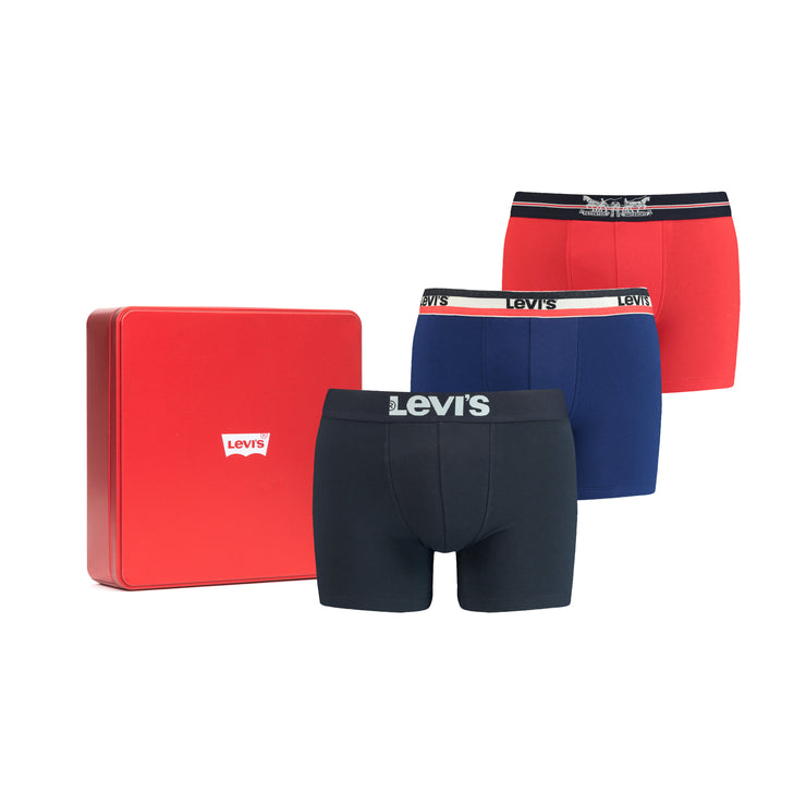 Levis Underwear 3 Pack Giftset Blue