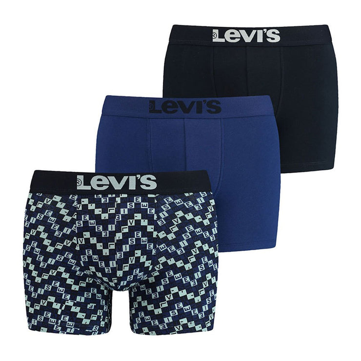 Levis Underwear 3 Pack Giftset Blue