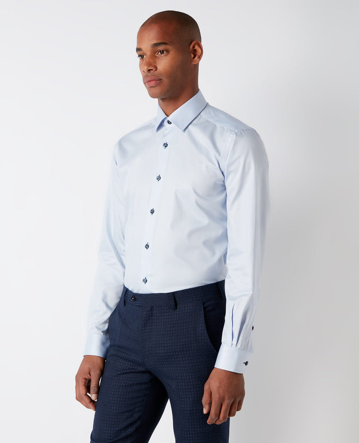 Remus Uomo Tapered Fit Shirt Blue