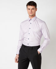 Remus Uomo Tapered Fit Shirt Purple