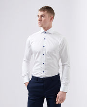 Remus Uomo Tapered Fit Shirt White