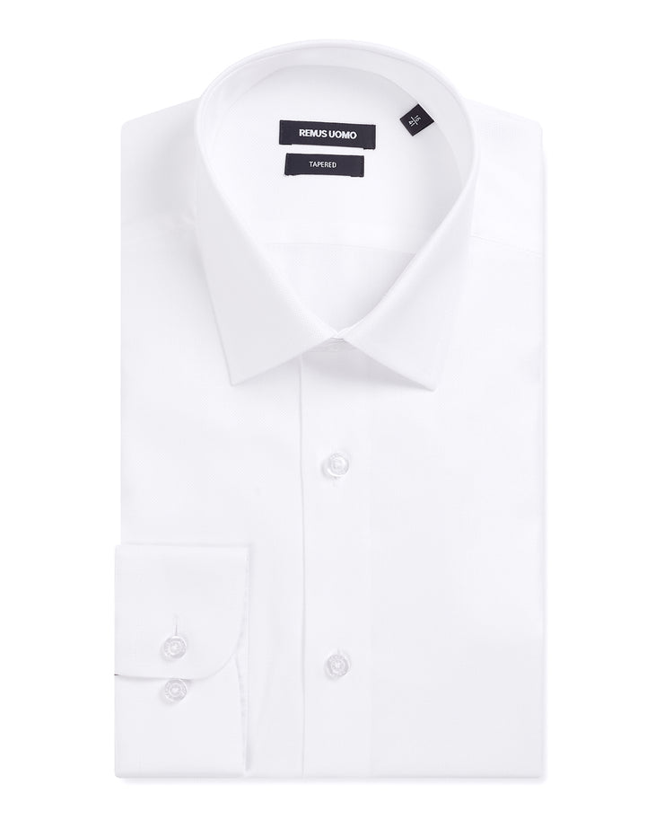 Remus Uomo Tapered Shirt White