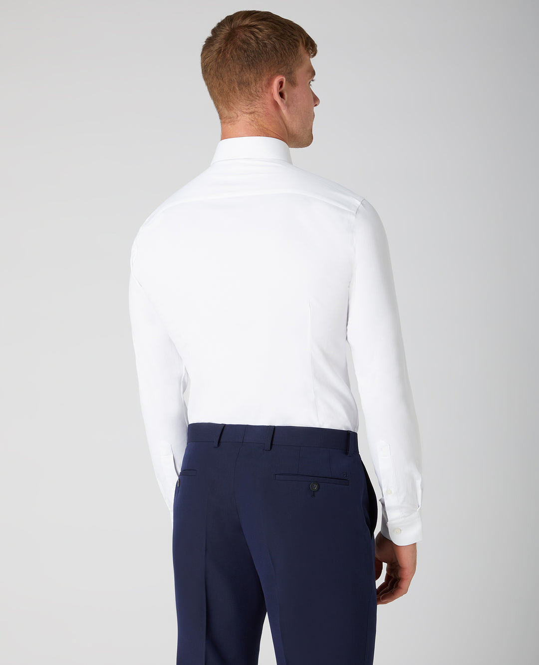 Remus Uomo – Slim Fit – White/Navy/Pink/Black/Blue – Rome Long Sleeve Formal Shirt