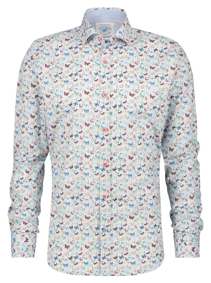 A Fish Named Fred Shirt White Multicolour