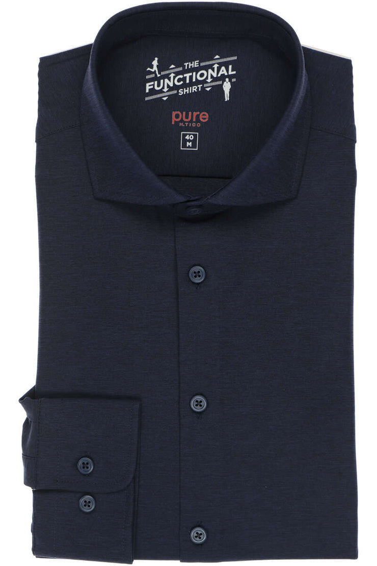 Pure Long Sleeve Functional Shirt Navy