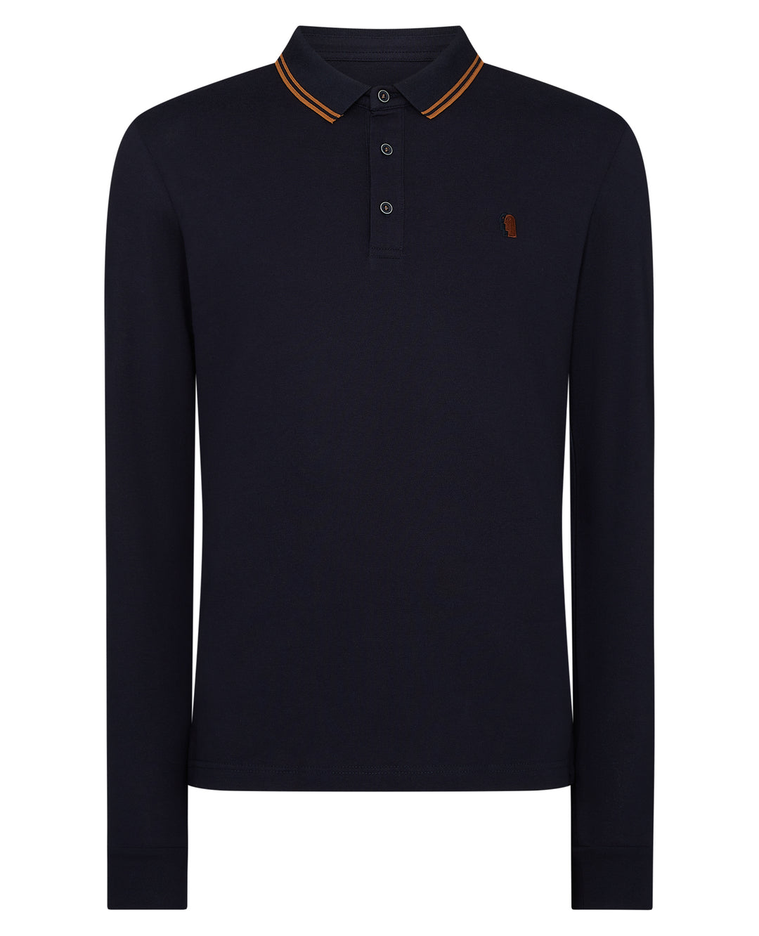 Remus Uomo Black Short Sleeve Polo Shirt