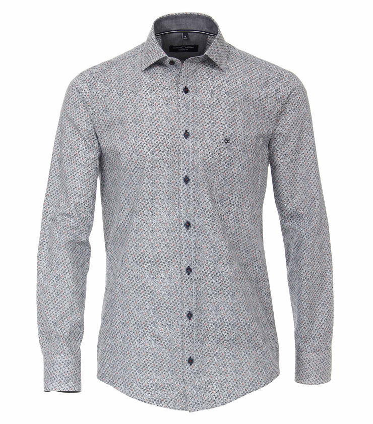 Casa Moda Casual Fit Shirt Blue