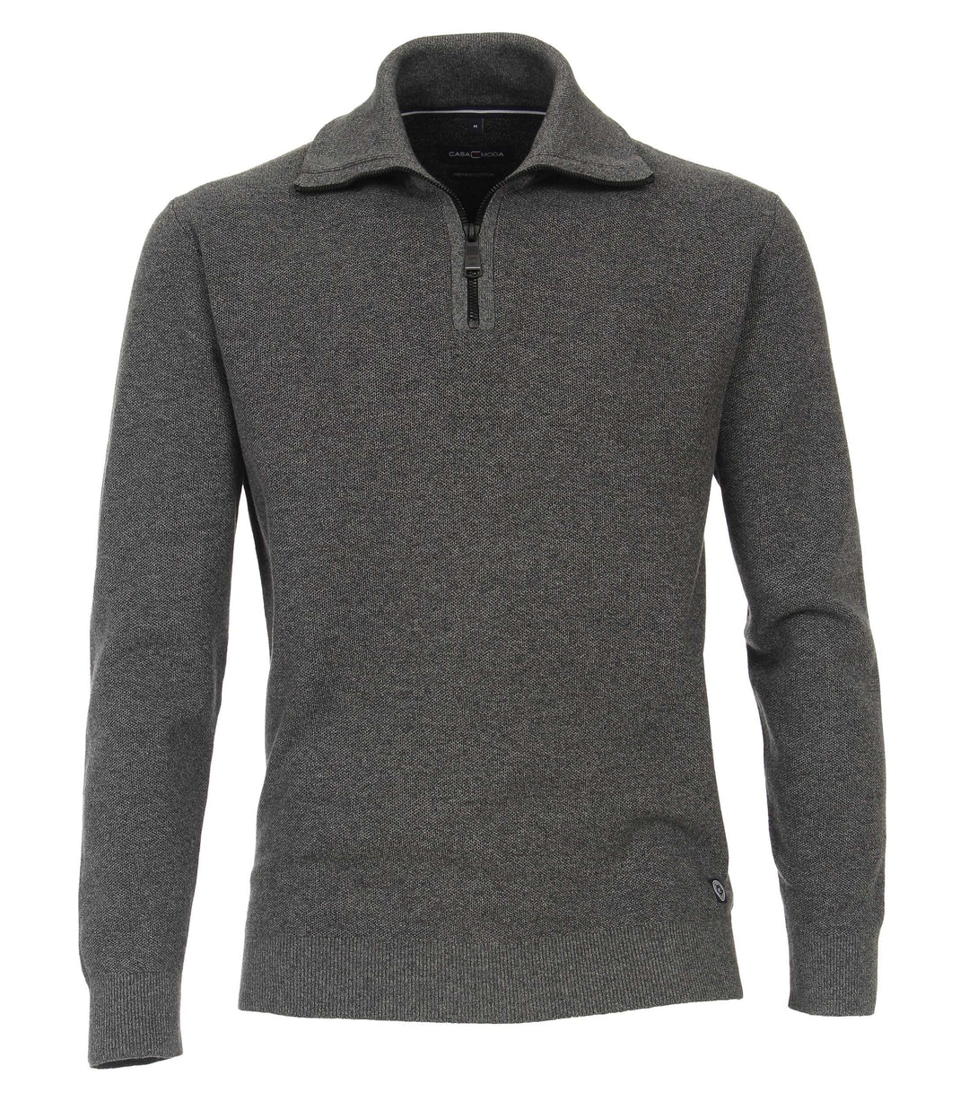 Casa Moda - Regular Fit - Half Zip Jumper