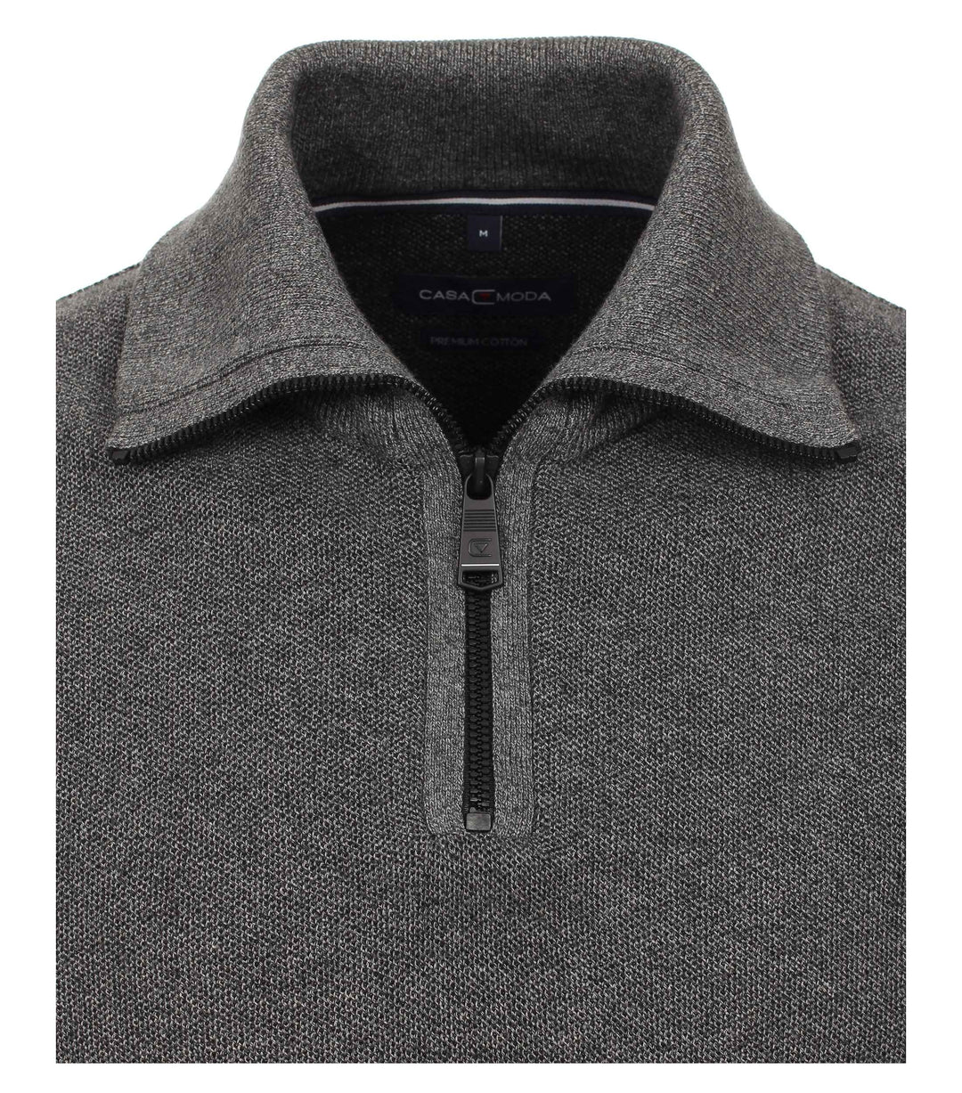 Casa Moda - Regular Fit - Half Zip Jumper