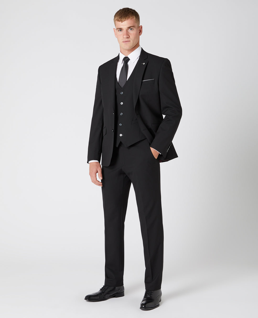 Remus Uomo – Tapered Fit – Black – Palucci Mix &amp; Match Suit Jacket