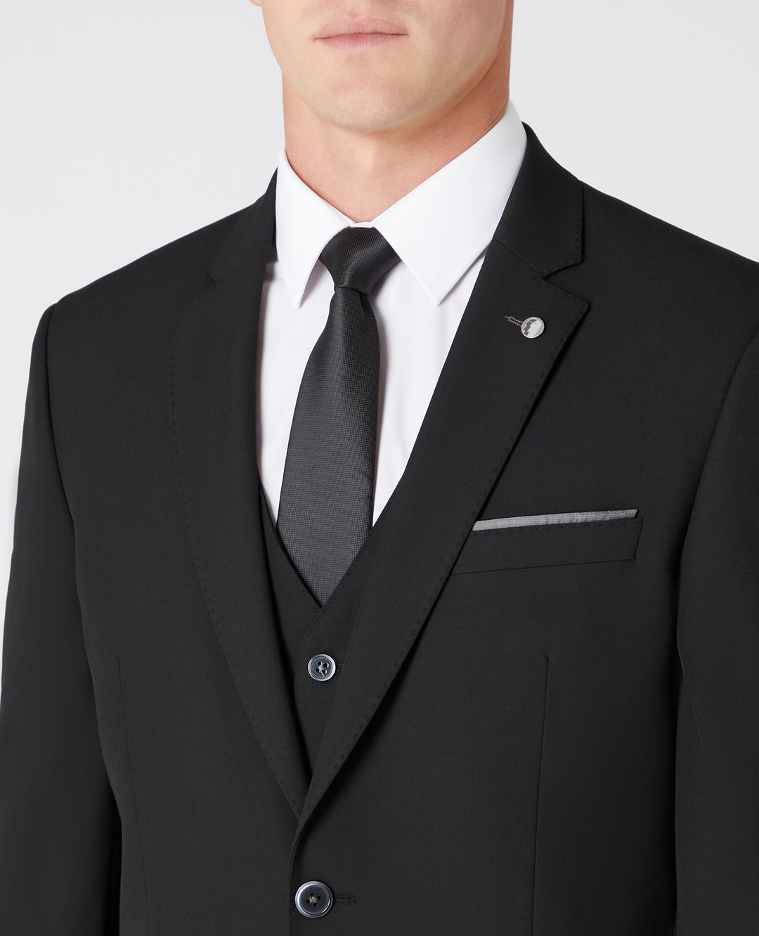 Remus Uomo – Tapered Fit – Black – Palucci Mix &amp; Match Suit Jacket