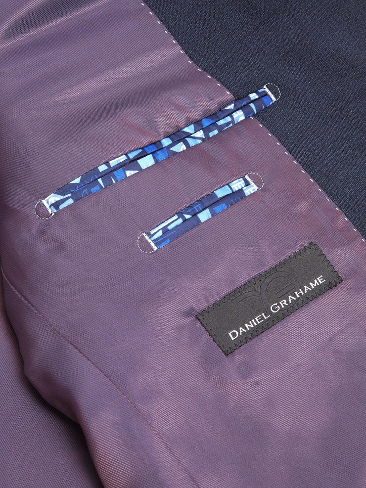 Daniel Grahame Navy Dale Mix + Match Suit Jacket