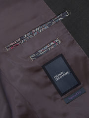 Daniel Grahame Tapered Suit Jacket Dark Grey