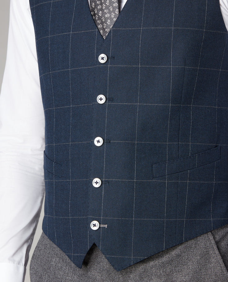 Remus Uomo Waistcoat Navy