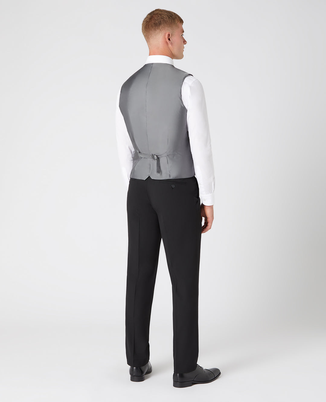 Remus Uomo – Tapered Fit – Palucci - Black - Mix &amp; Match Waistcoat