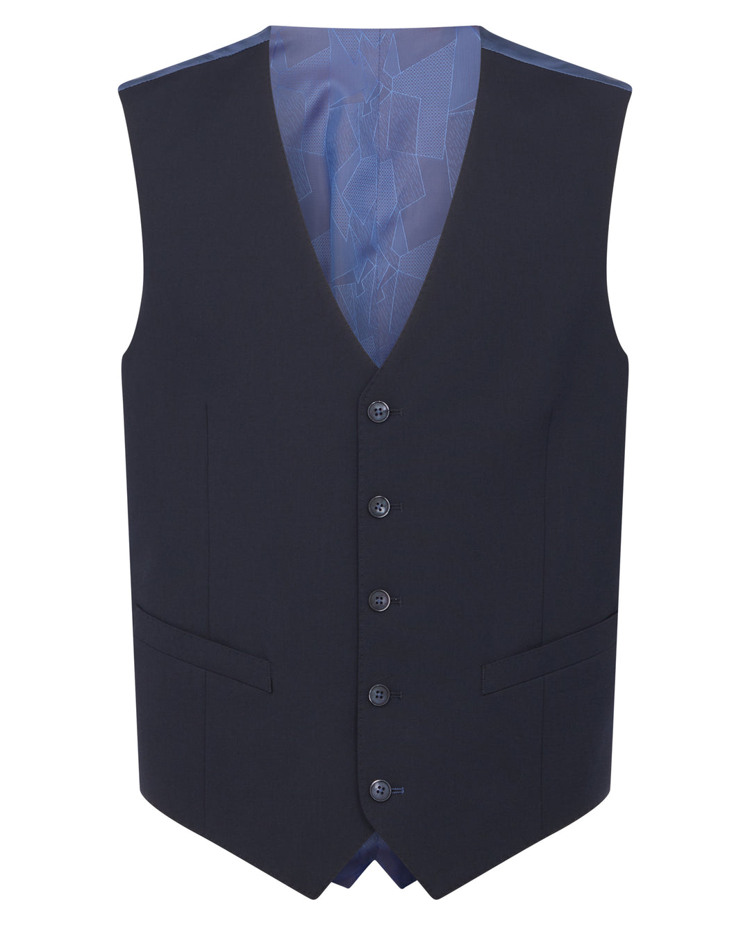 Remus Uomo – Tapered Fit – Palucci - Navy - Mix &amp; Match Waistcoat