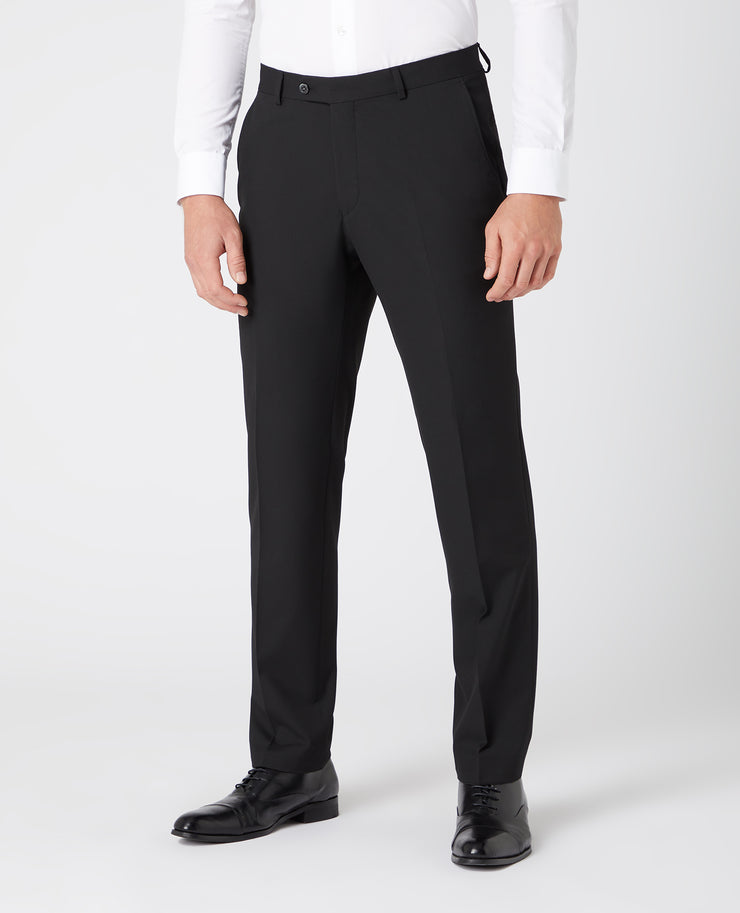Remus Uomo Mix & Match Tapered Trousers Black