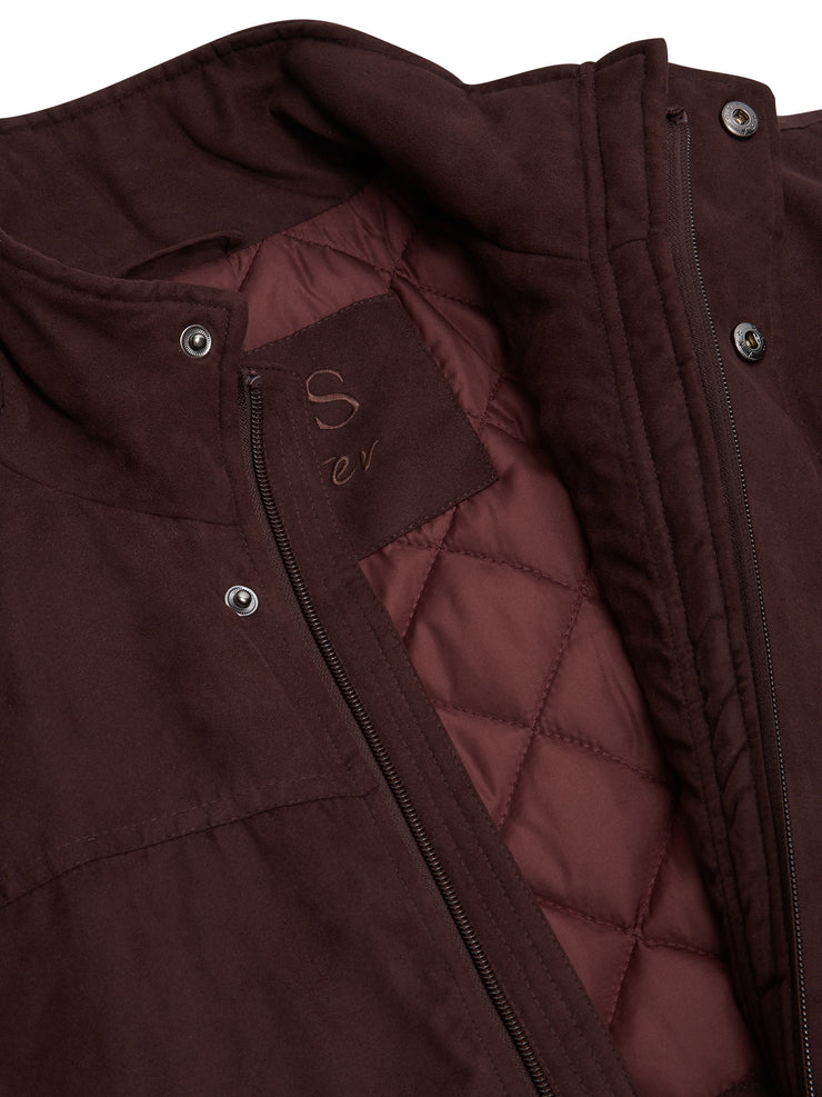 Drifter Coat Dark Red