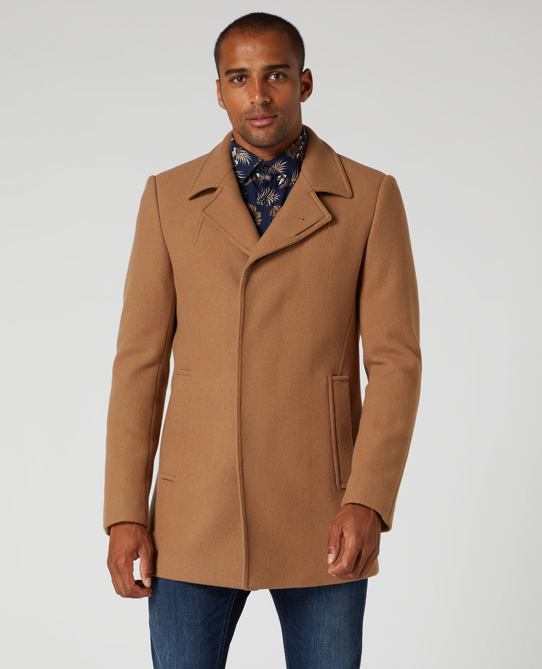 Remus Uomo Tapered Fit Overcoat