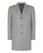 Remus Uomo Overcoat Light Grey
