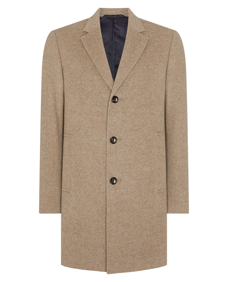 Remus Uomo Quinn Tailored Overcoat