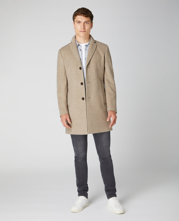 Remus Uomo Quinn Tailored Overcoat