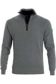 Redmond Regular Fit 1/2 Zip Sweatshirt Grey