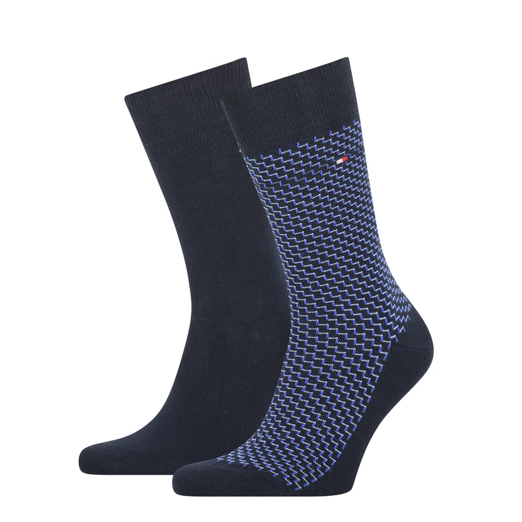Tommy Hilfiger 2 Pack Socks Navy