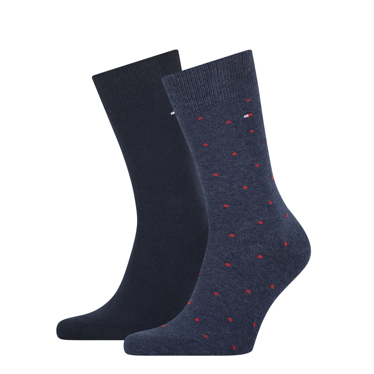Tommy Hilfiger 2 Pack Socks Navy