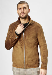 S4 Eco Leather Jacket Tan