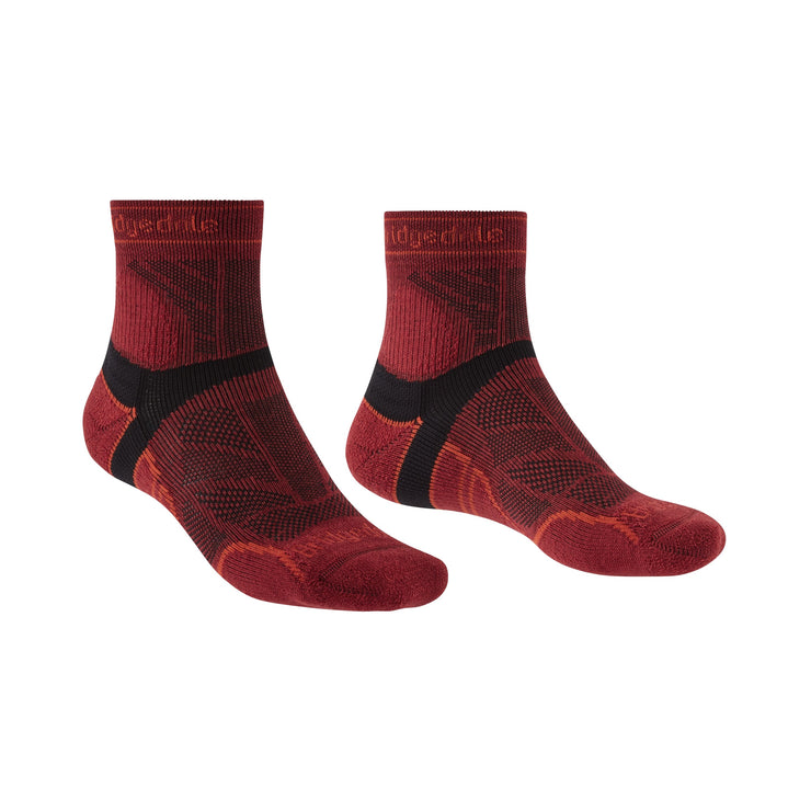Bridgedale 3/4 Sport Sock Red