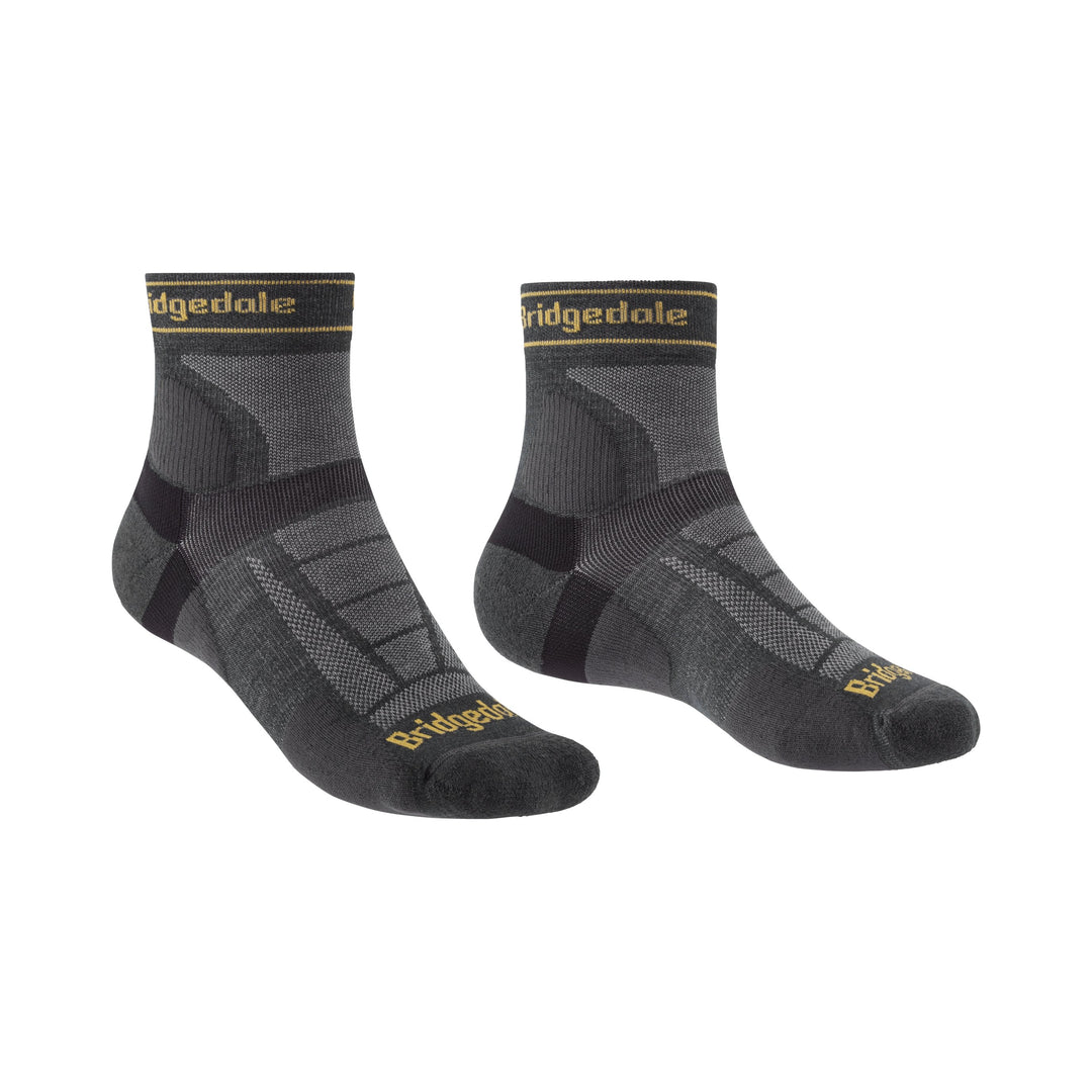 Bridgedale Ultra Light Merino Sport 3/4 Gunmetal