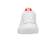 K-Swiss Trainers White\High Risk Red