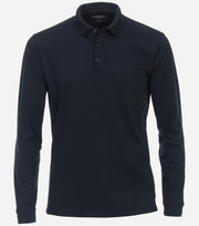 Casa Moda Long Sleeve Polo Shirt