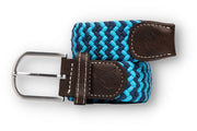 Swole Panda Woven Zig Zag Belt