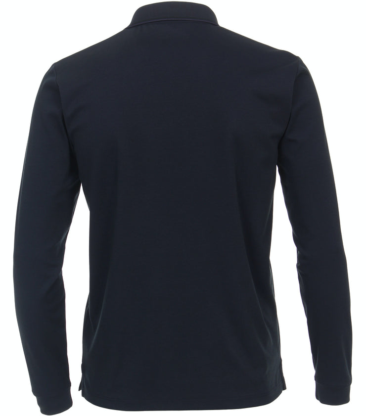 Casa Moda Long Sleeve Polo Shirt