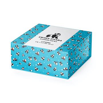 Swole Panda 3 Pack Christmas Gift Set Blue