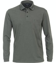 Casa Moda Long Sleeve Polo Shirt