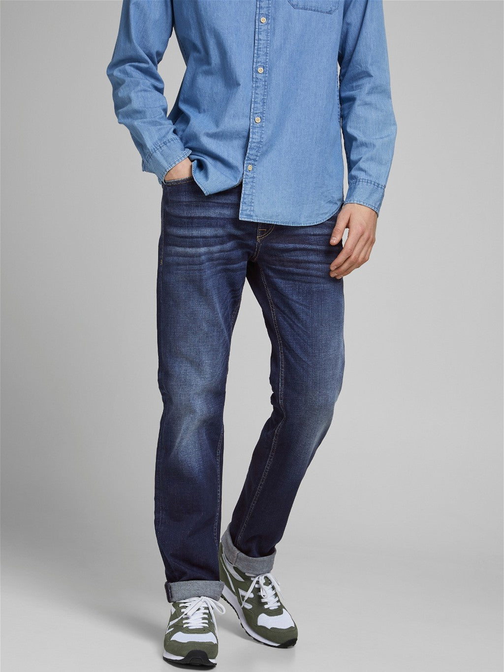 Jack &amp; Jones – Clark Original – Regular Fit Jeans