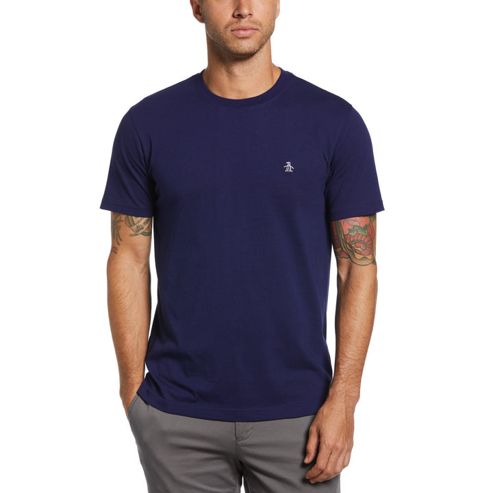Pin Point Embroidered Logo T-Shirt