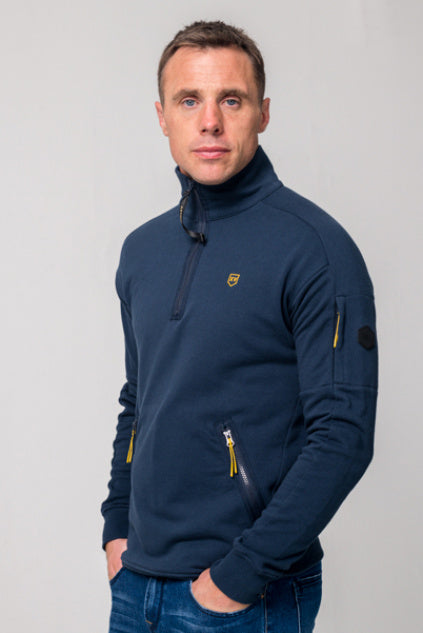 XV Kings Tommy Bowe Warriors 1/4 Zip Jumper